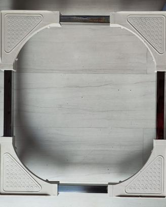 Supporto carrello con ruote per elettrodomestici