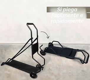 Carrello per lettino da massaggio