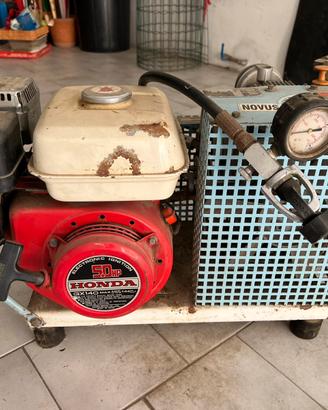 Compressore  sub trasportabile BAUER  motore HONDA