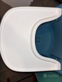 STOKKE TRIP TRAP BABY SET + VASSOIO FJORD BLU