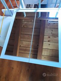 Specchio contenitore bagno