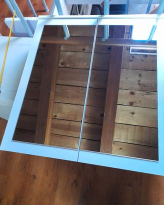Specchio contenitore bagno