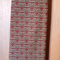 Battistoni cravatta in seta con disegni oro su fon