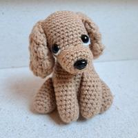 Cagnolino all'uncinetto 