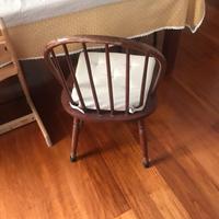 Sedia di legno anni 60