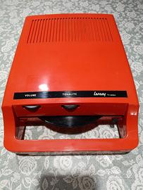 Mangiadischi BUGGY rosso revisionato e funzionante