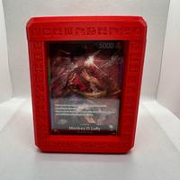 Deck Box OPTCG Card Game Poignee Griffe Rosso