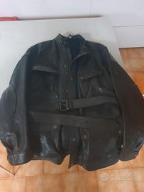 Giaccone in pelle Belstaff