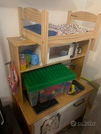 cucina giocattolo ikea + altri giochi