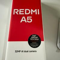 Redmi a5 lake green nuovo con scontrino