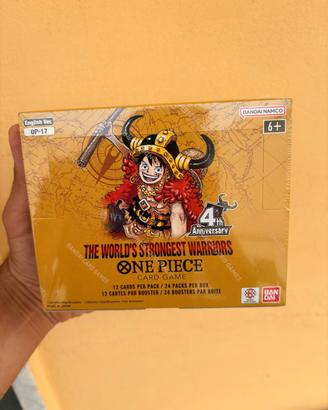 One Piece Op17  Booster Box 24 Packs Eng New Seale