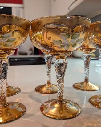 Secchiello per il ghiaccio e Coppe da champagne