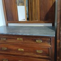 comò antico stile liberty 