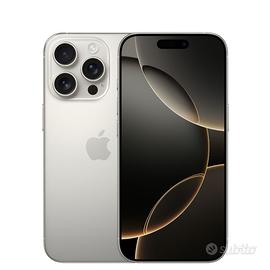 iPhone 16 pro 256 Gb titanio naturale
