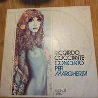 Lp Riccardo Cocciante- Concerto per Margherita 