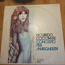 Lp Riccardo Cocciante- Concerto per Margherita 