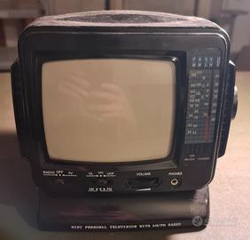 mini tv tubo catodico vintage