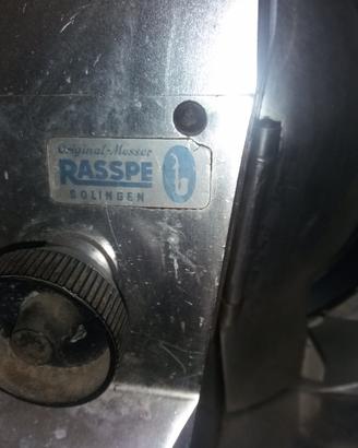 Affettatrice rasspe V33 motore trifase