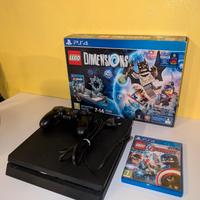 Ps4 Slim 1 TB e due giochi