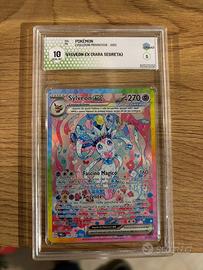 Carta Pokemon- Sylveon Ex- Rara segreta (ITA)