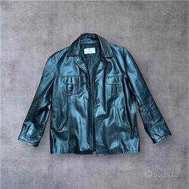giacca in pelle uomo