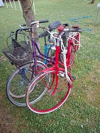 3 biciclette da sistemare,  sono vecchie 