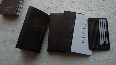 Gucci libretti e garanzia orologio in bianco origi