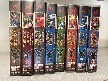 I 5 Samurai - Samurai Troopers - VHS anime