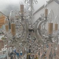 lampadario con pendenti