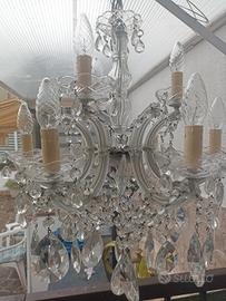 lampadario con pendenti