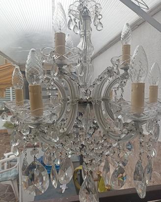 lampadario con pendenti