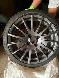 Cerchio fondmetal grigio titanio