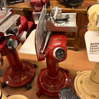 affettatrice Berkel mod. 114 restaurata rossa