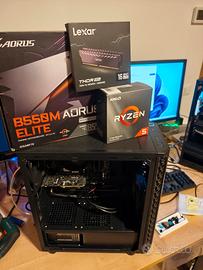PC Ryzen 5 3600 16Gb 240nvme Nvidia Win11