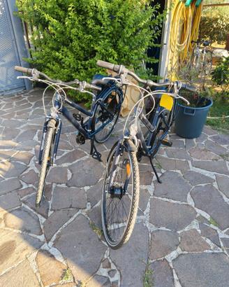 2 biciclette BTwin Hoprider 100 mai usate