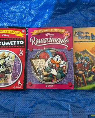 Lotto 3 Volumi Disney – Giunti – Storie Illustrate
