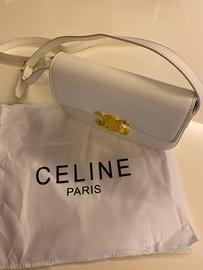 Borsa Celine Bianca e Oro