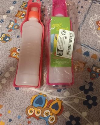 bottiglie acqua, giochi e altro 