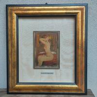 quadro Sergio Vellani "figura di donna"