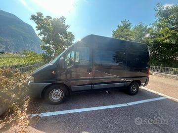 Furgone Fiat ducato allestimento SMONTABILE moto