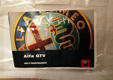 Libretto uso manutenzione Alfa Romeo GTV 916 2003