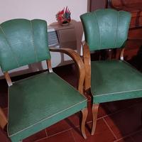 Poltroncine in pelle