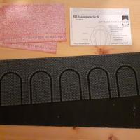 Fogli per MURI in scala H0 ed N