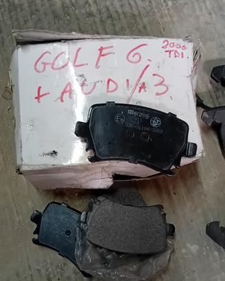 pastiglie ant e post x golf 6 audi