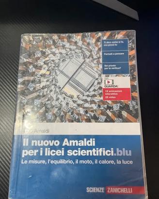 Libro Fisica "Il nuovo Amaldi per i licei scientif
