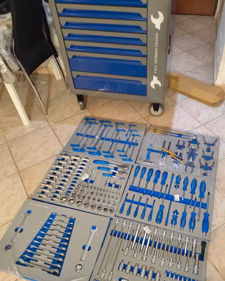 carrello officina 6 cassetti completi 
