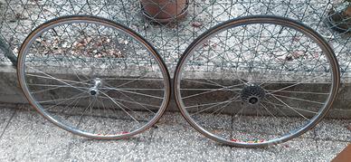 Ruote FIR 28" con mozzi Shimano 600 eroica vintage