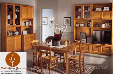 Soggiorno Completo Mobili Rustici cd0202