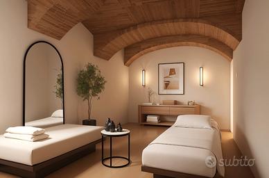 Prati - negozio libero con due canne fumarie