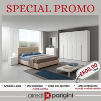 Camera + Letto contenitore matrimoniale